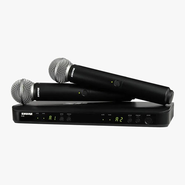 SHURE BLX288E/SM58 KABLOSUZ ÇİFT VOKAL SİSTEMİ
