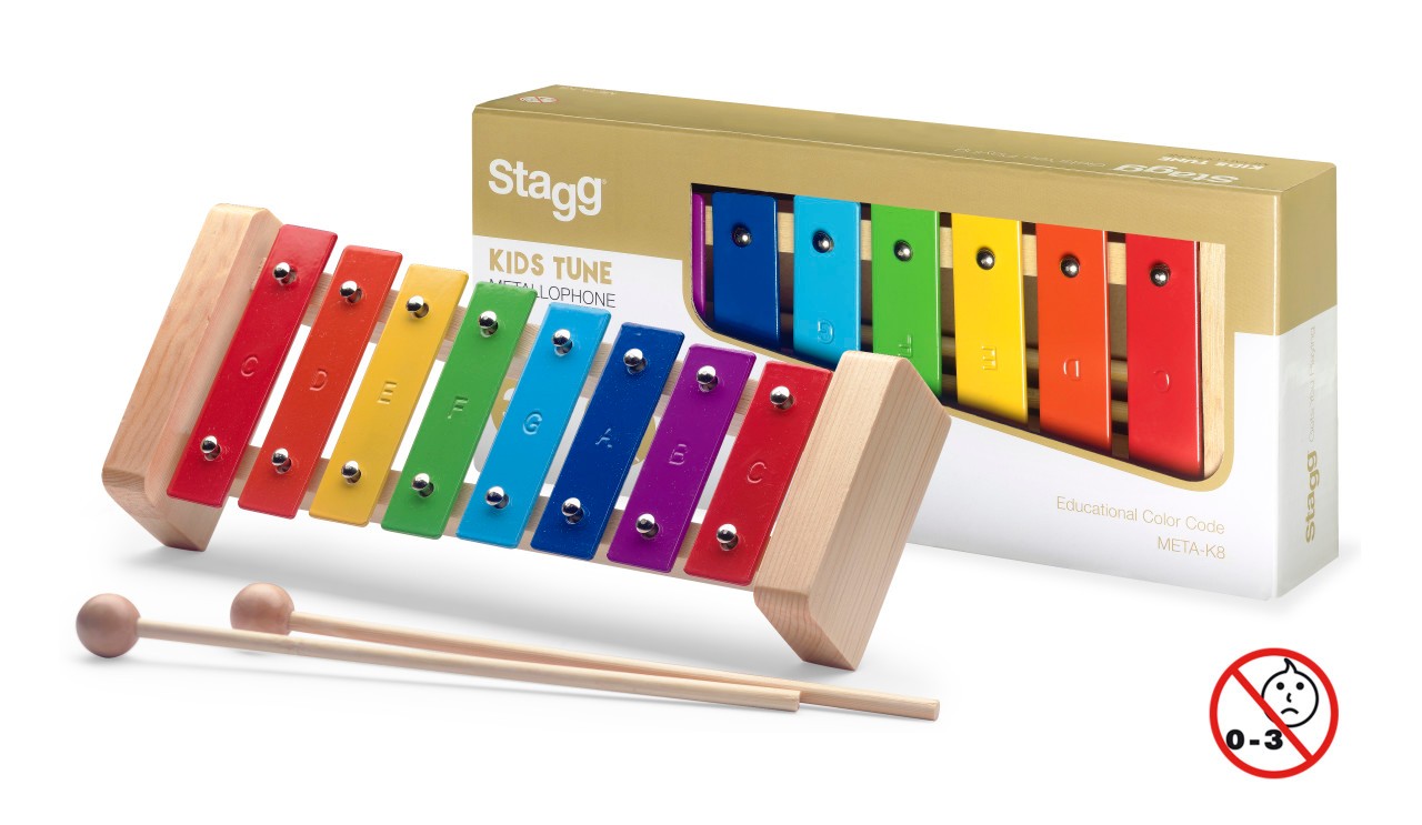 STAGG 8 TUŞ METALOFON K8RB