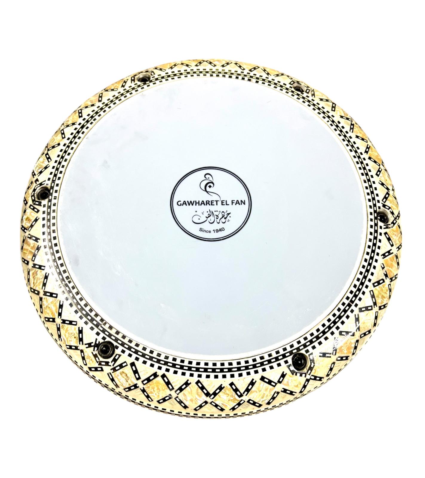 GAWHARET EL-FAN SEDEF İŞLEMELİ DÖKÜM DARBUKA JZ12
