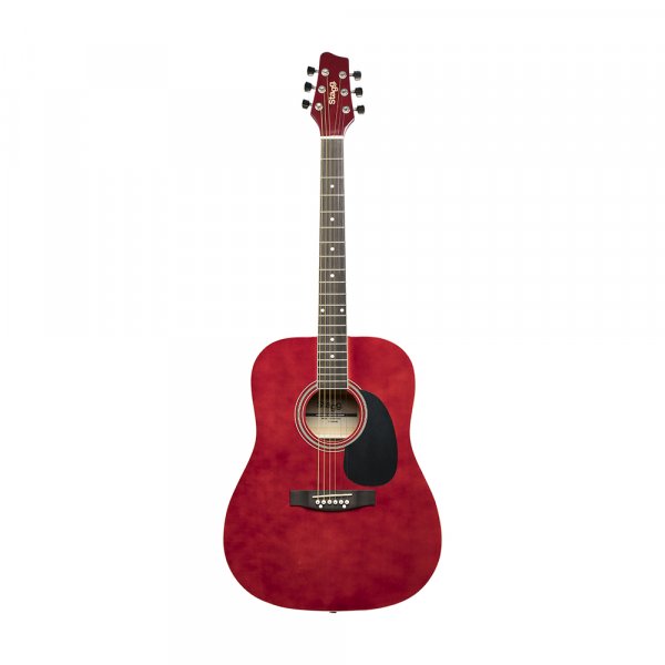 STAGG AKUSTİK GİTAR SA20D-RED