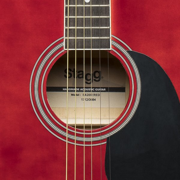 STAGG AKUSTİK GİTAR SA20D-RED