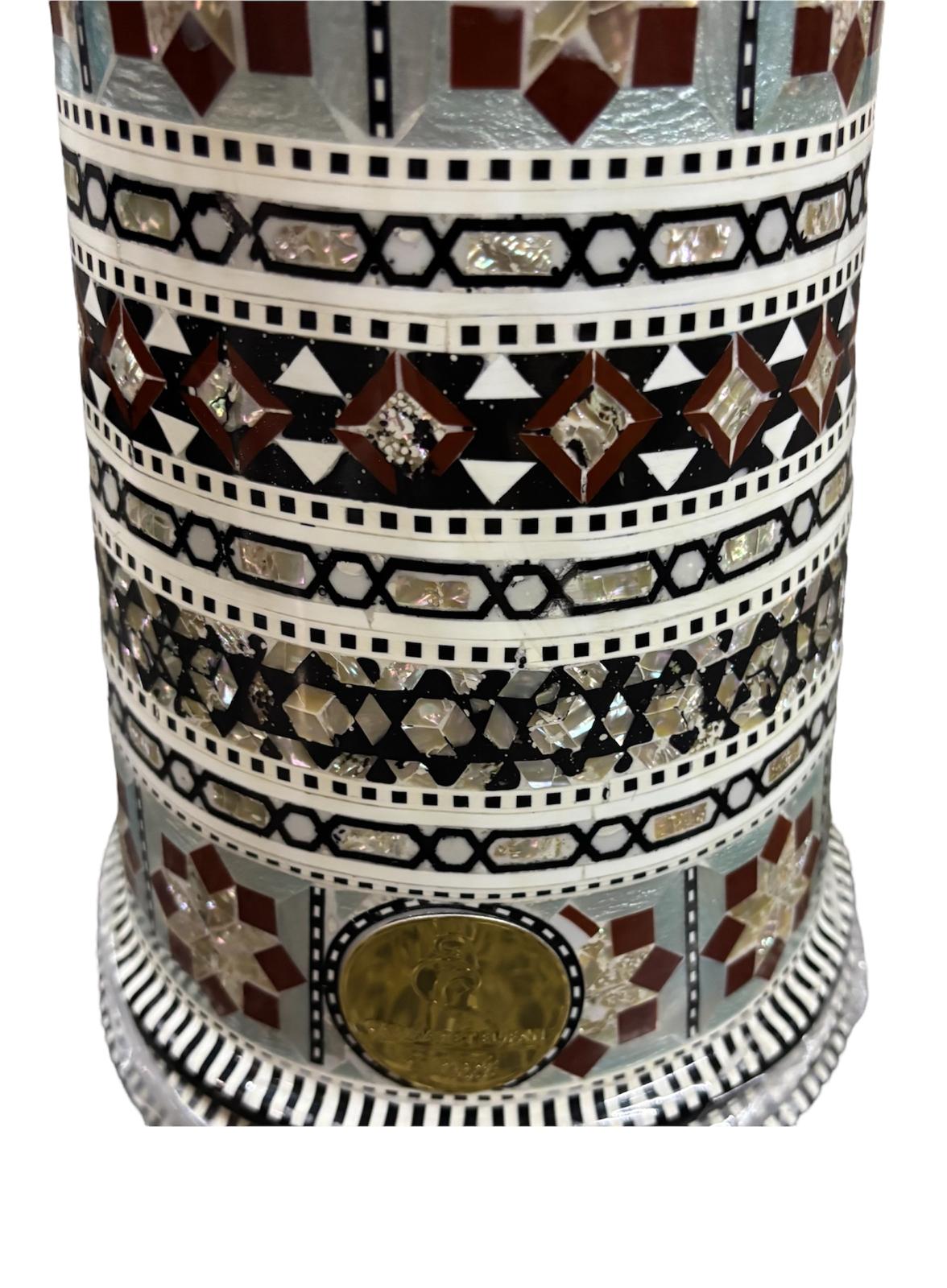 GAWHARET EL-FAN SEDEF İŞLEMELİ DÖKÜM DARBUKA JZ08