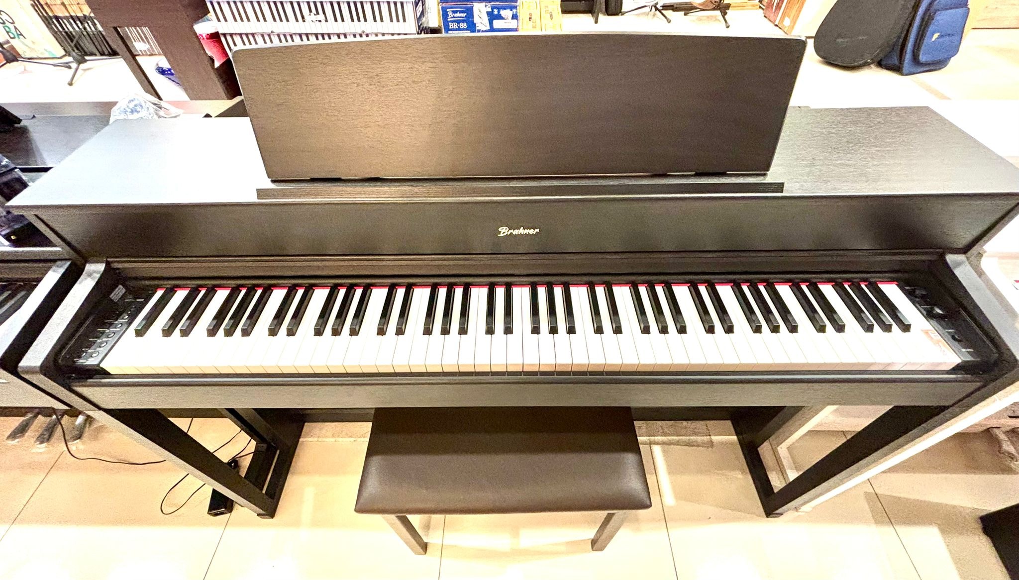 BRAHNER DİJİTAL PİYANO BR-61 BK