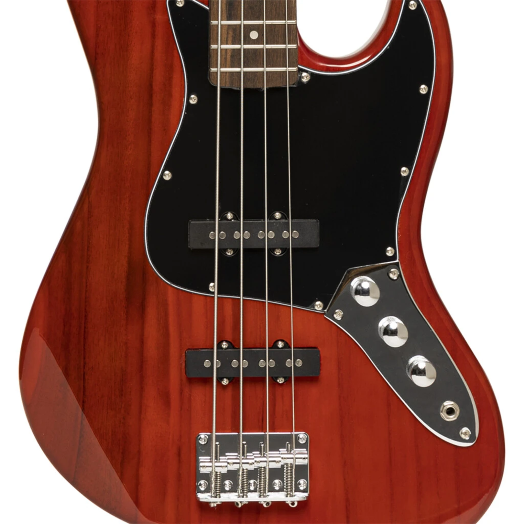 STAGG 4 TELLİ BASS GİTAR KIRMIZI SBJ-30STF RED