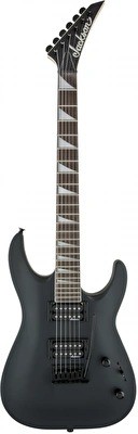 JACKSON JS22 DİNKY ARCH TOP 2-POİNT TREMOLO AMARANTH KLAVYE SATİN BLACK ELEKTRO GİTAR