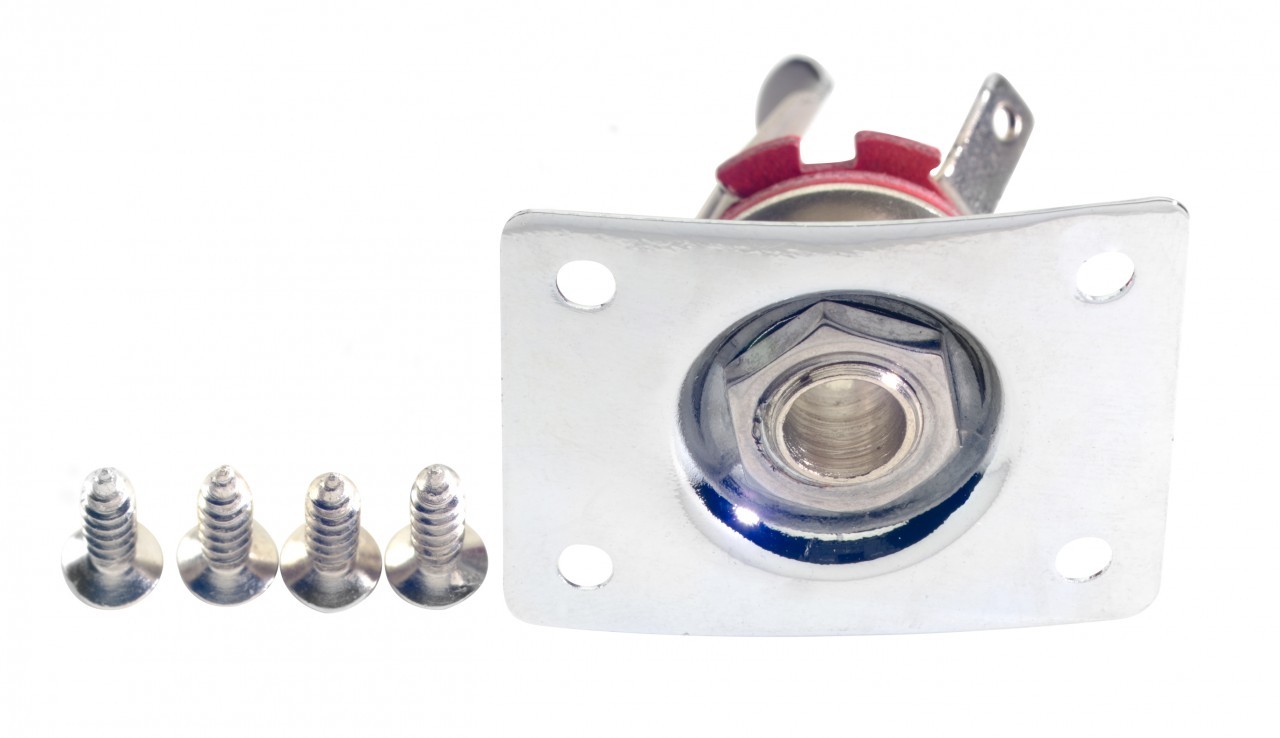 LES POUL ELEKTRO GİTAR İÇİN JACK GİRİŞ YUVASI STAGG SP IJLP CH