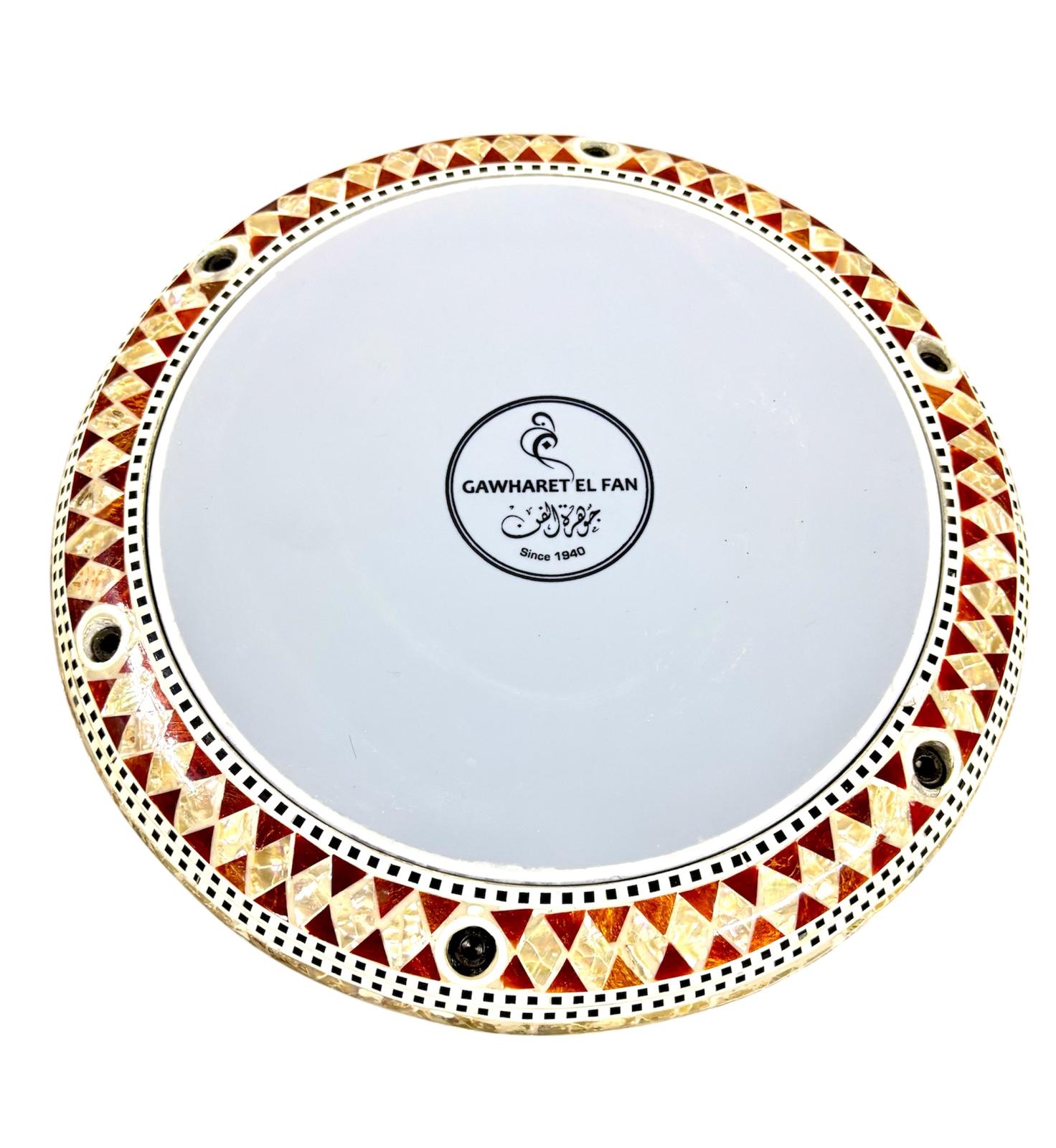 GAWHARET EL-FAN SEDEF İŞLEMELİ DÖKÜM DARBUKA JZ14