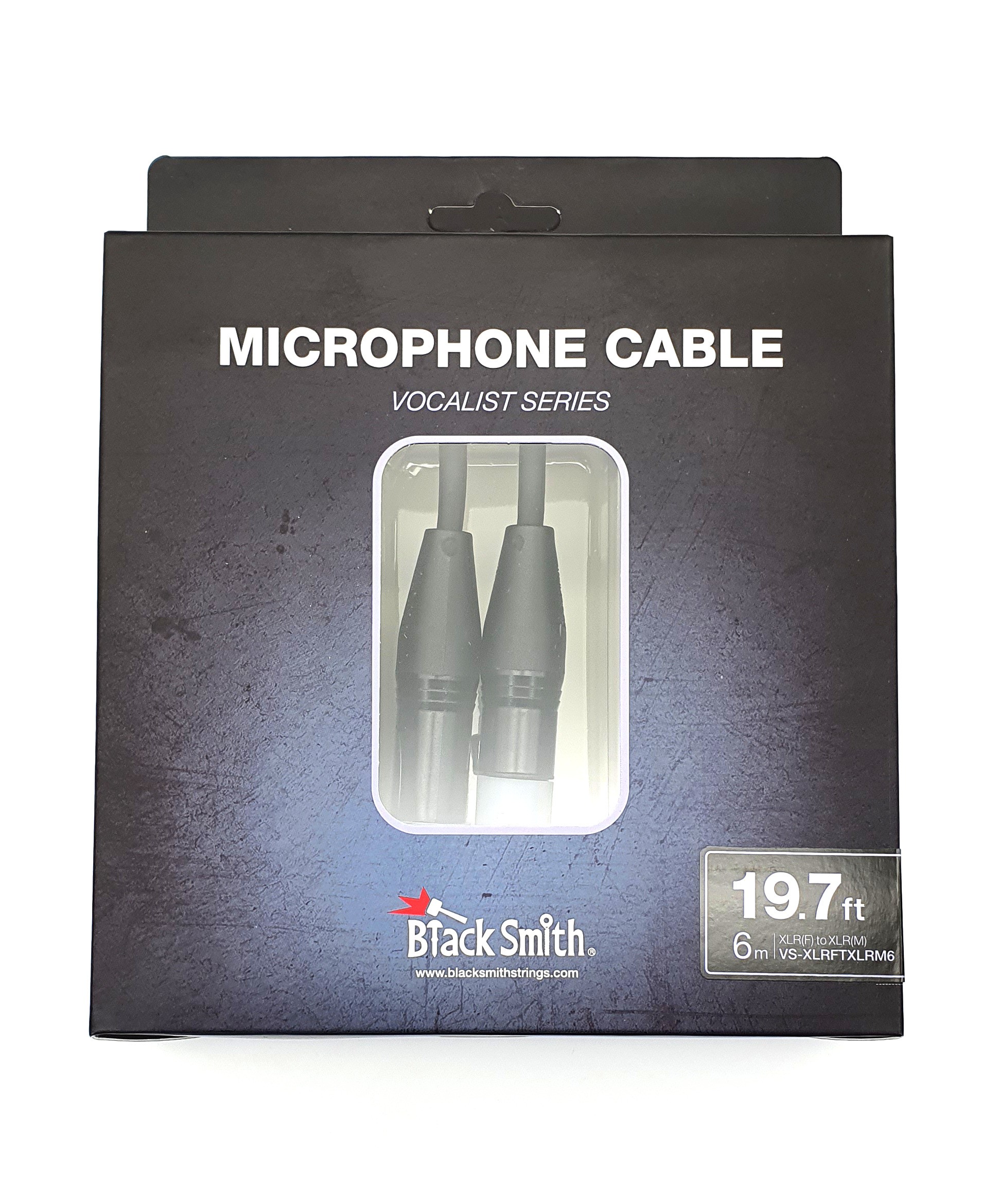 BLACKSMİTH VOCALIST SERIES MICROPHONE CABLE XLR(FEMALE) TO XLR(MALE) 6m