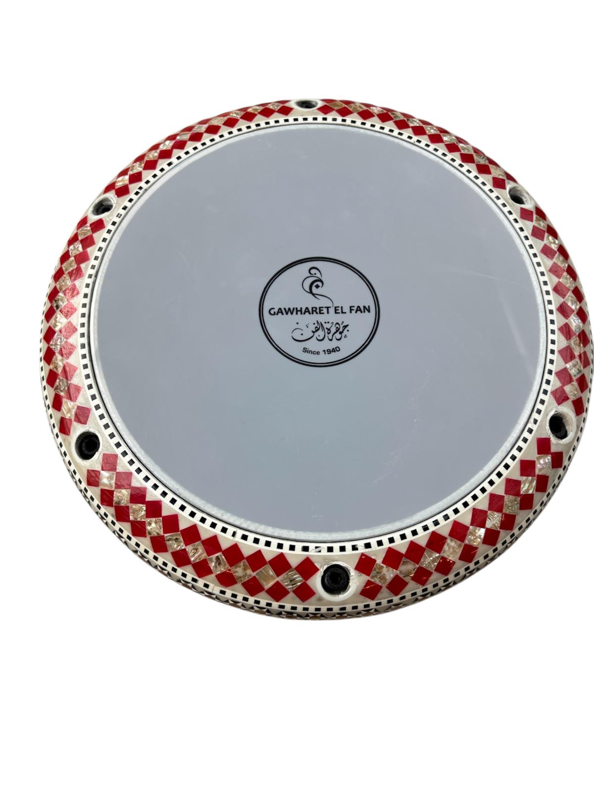GAWHARET EL-FAN SEDEF İŞLEMELİ DÖKÜM DARBUKA JZ04