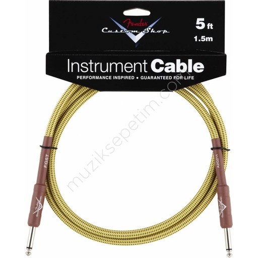 FENDER 5' CS PERFORMANCE CABLE TWD