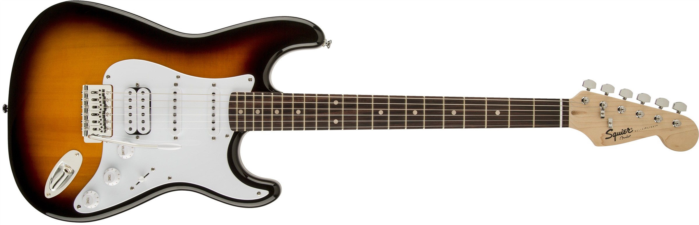 SQUİER BULLET STRAT WITH TREMOLO HSS LAUREL KLAVYE BROWN SUNBURST ELEKTRO GITAR