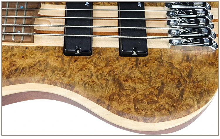 LUXARS 5 TELLİ HUMBACKER BAS GİTAR S-B60-5