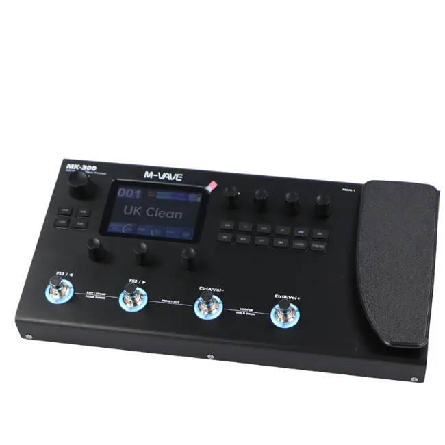 M-VAVE MK-300 エフェクター M-VAVE MK-300 EFFECTS PROCESSOR SİYAH