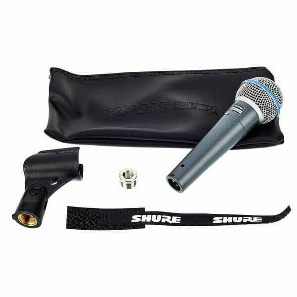 SHURE BETA 58A SÜPERKARDİOİD DİNAMİK VOKAL MİKROFONU
