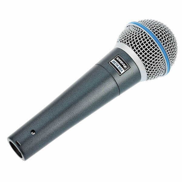 SHURE BETA 58A SÜPERKARDİOİD DİNAMİK VOKAL MİKROFONU