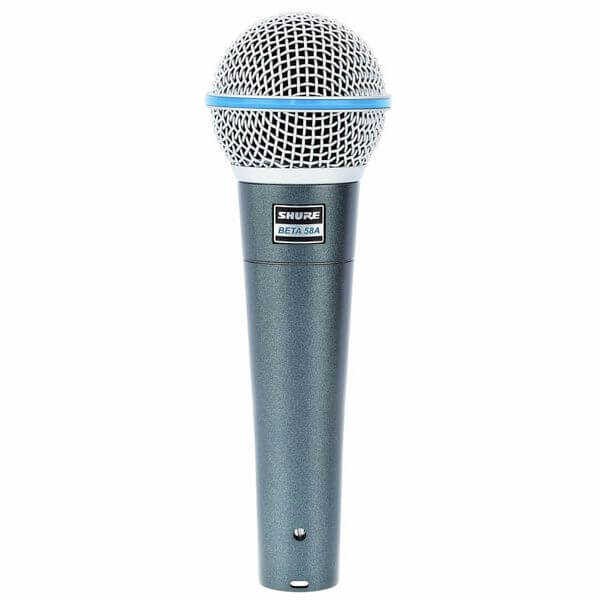 SHURE BETA 58A SÜPERKARDİOİD DİNAMİK VOKAL MİKROFONU
