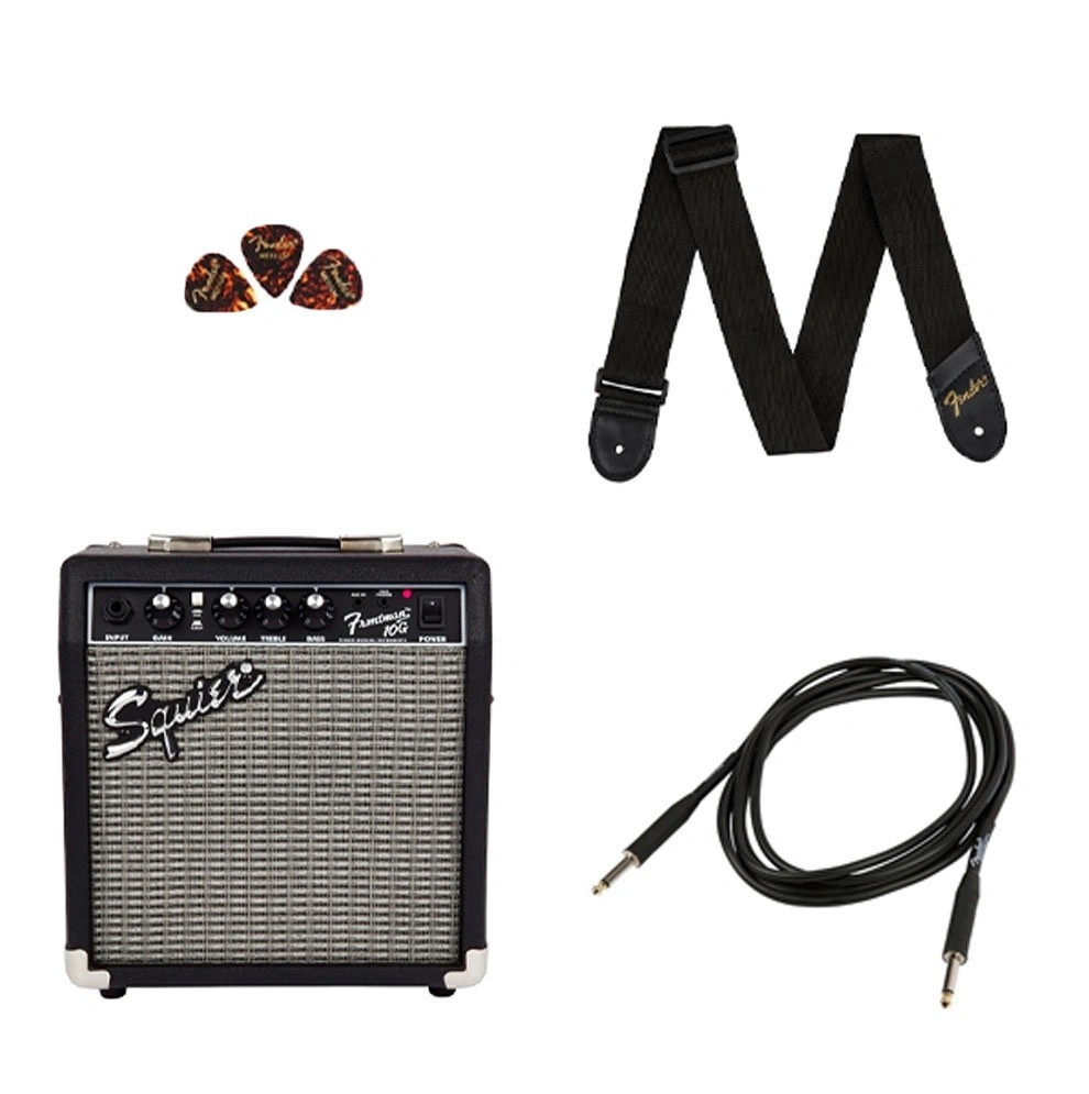 SQUİER SONİC STRATOCASTER 2 TON SUNBURST FRONTMAN 10 G AMFİ ELEKTRO GİTAR SETİ