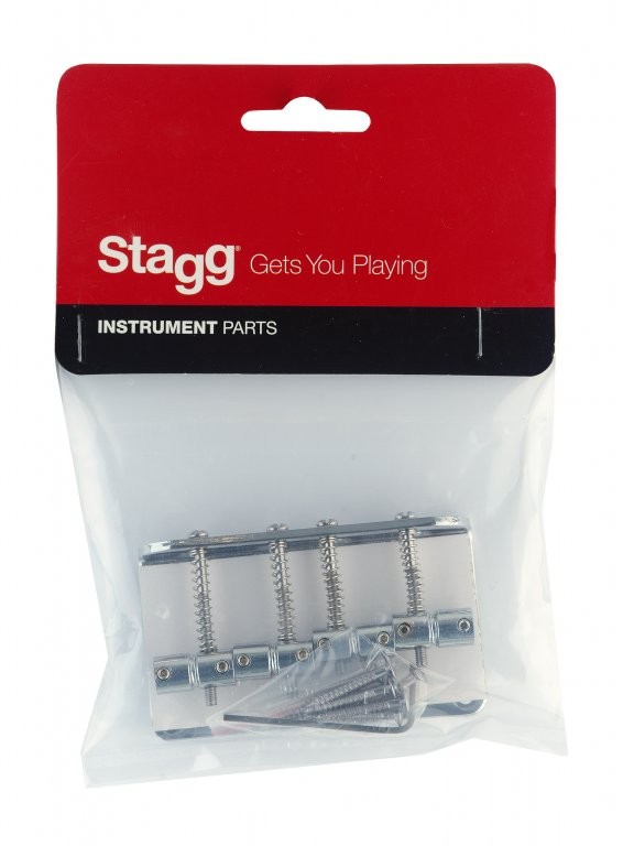 BAS GİTAR J KASA İÇİN KÖPRÜ STAGG SP BRBS CH
