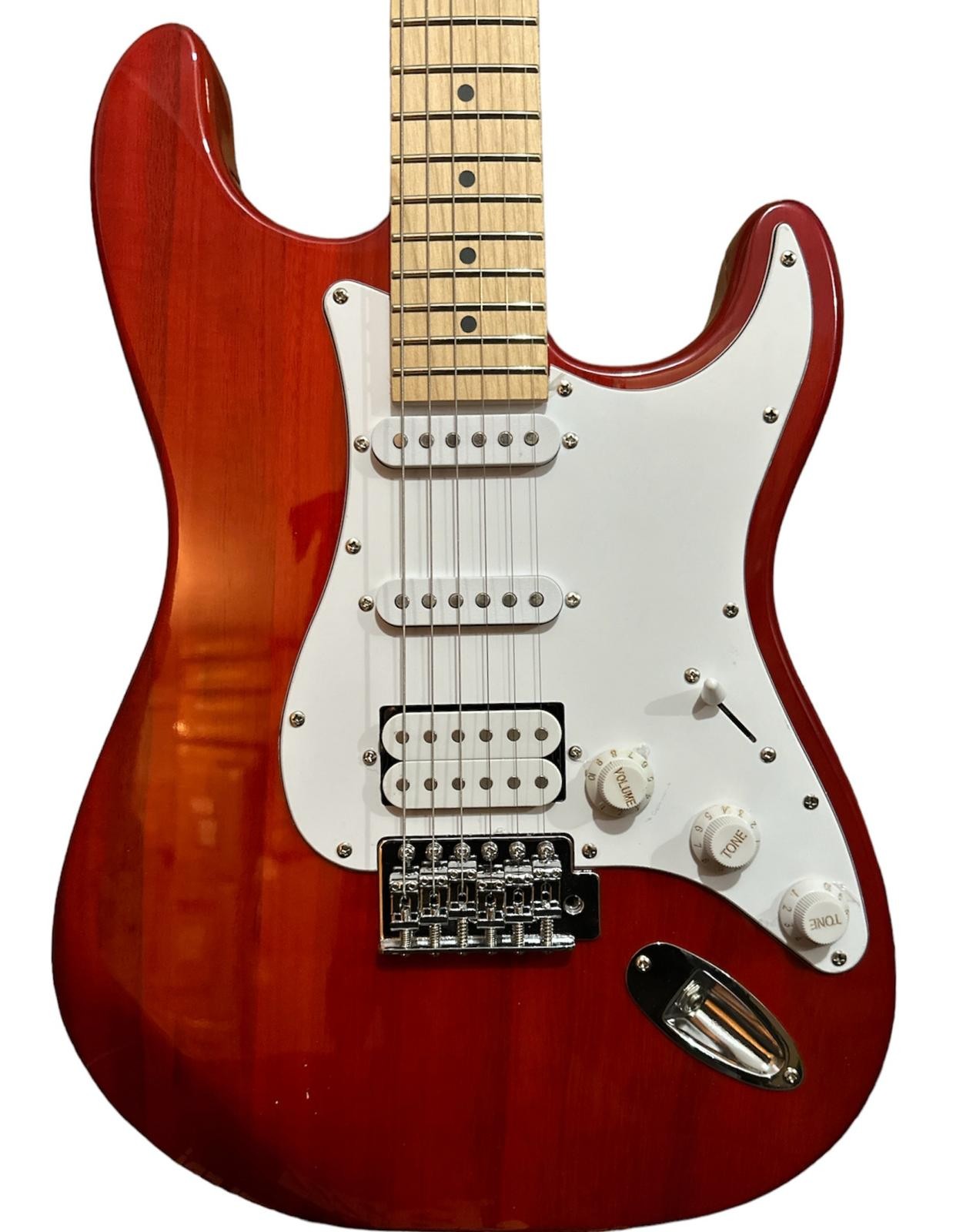 STAGG ELEKTRO GİTAR SES-55 STF RED HSS