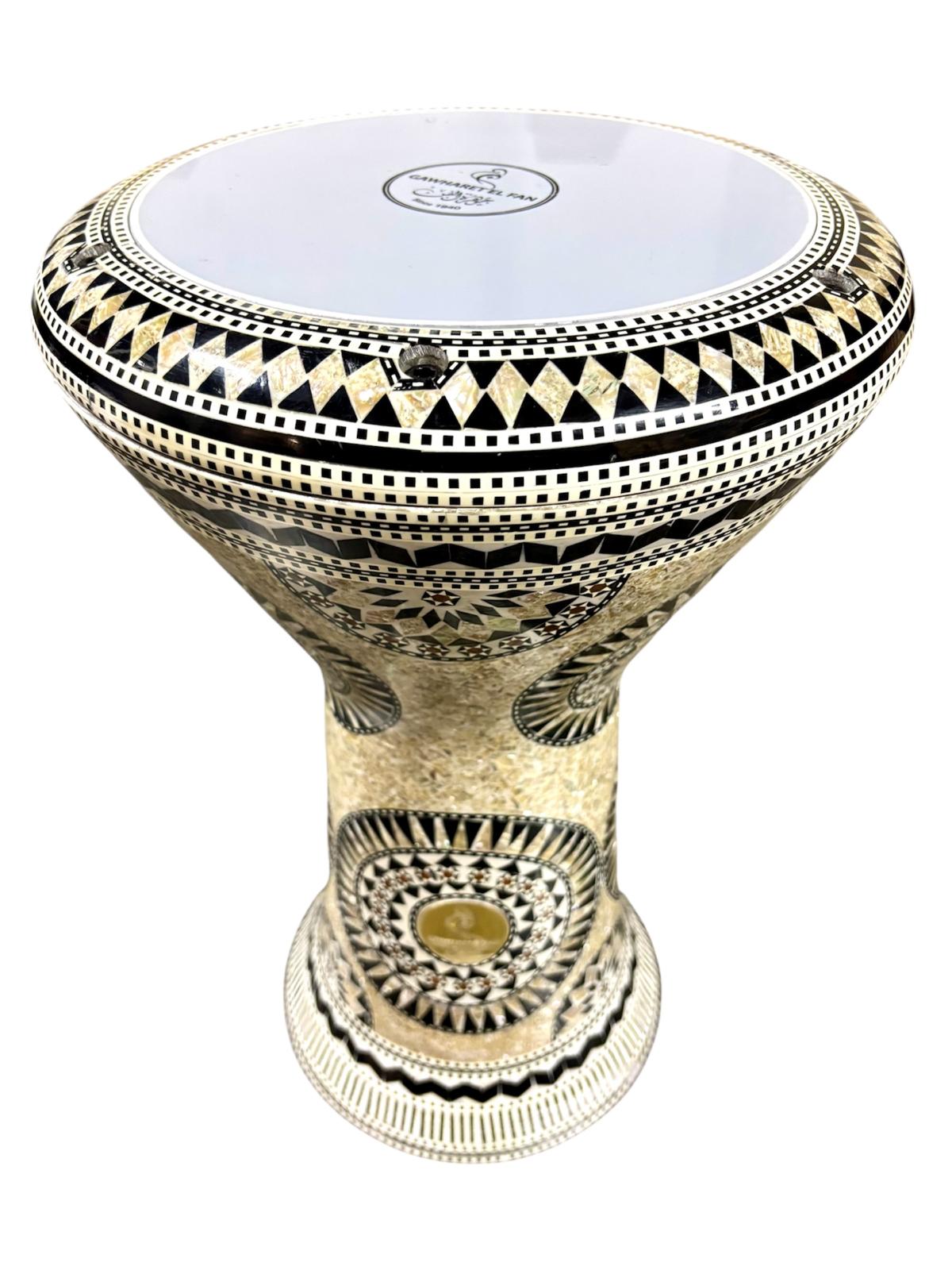 GAWHARET EL-FAN SEDEF İŞLEMELİ DÖKÜM DARBUKA JZ15