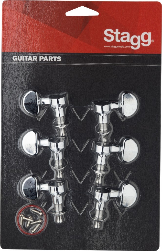 ELEKTRO GİTAR BURGU TAKIMI 3L+3R STAGG KG395CR
