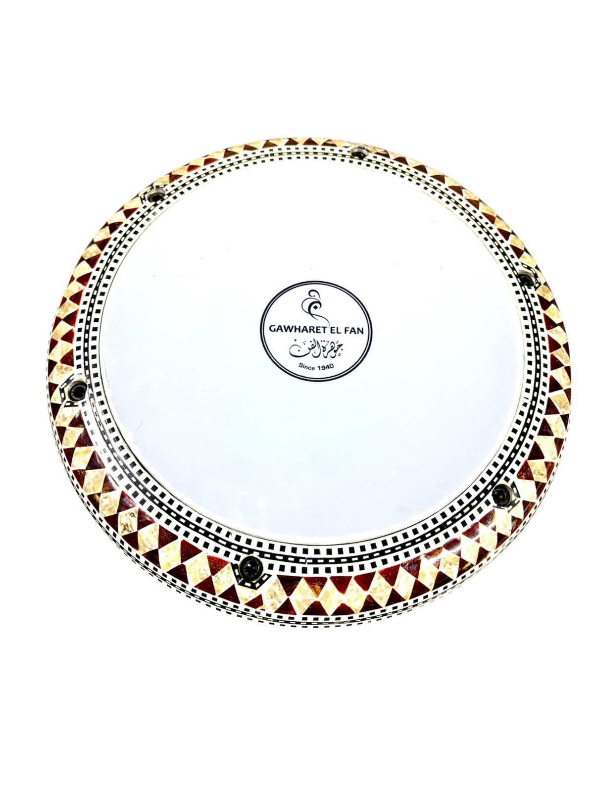 GAWHARET EL-FAN SEDEF İŞLEMELİ DÖKÜM DARBUKA JZ16