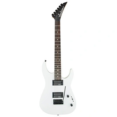 JACKSON JS11 DİNKY 2-POİNT TREMOLO AMARANTH KLAVYE BEYAZ ELEKTRO GİTAR