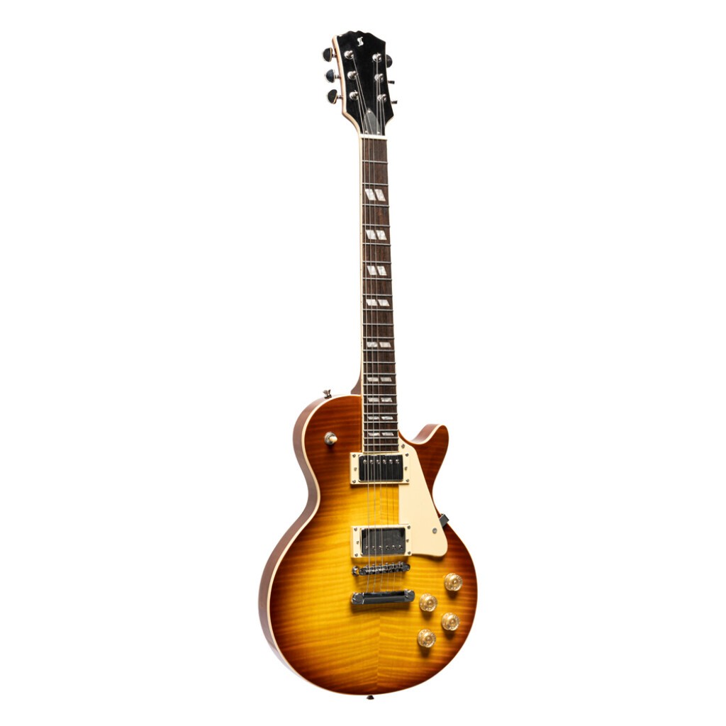 STAGG LES PAUL ELEKTRO GİTAR SEL-DLX TB BST