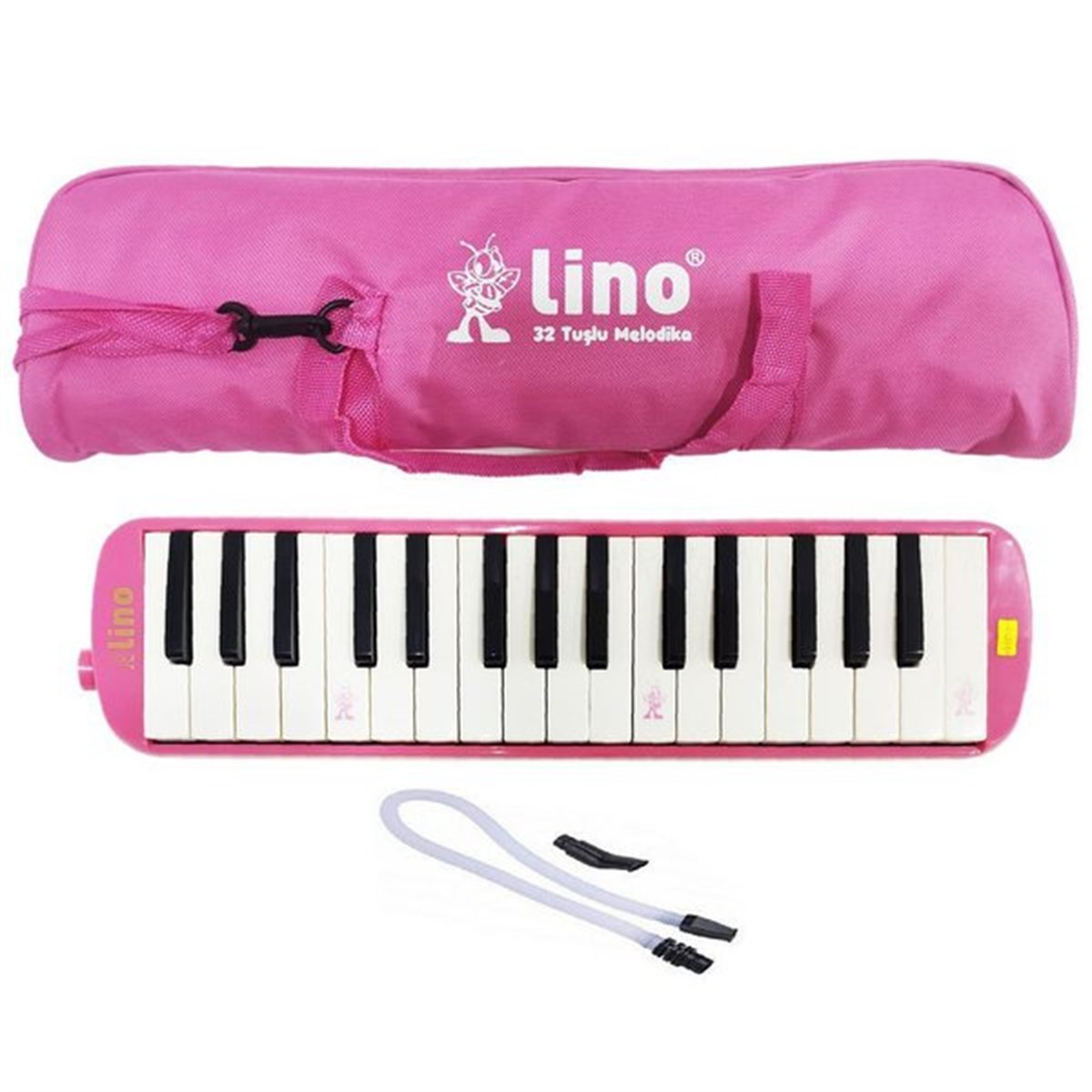 LİNO MELODİKA BEZ ÇANTALI PEMBE