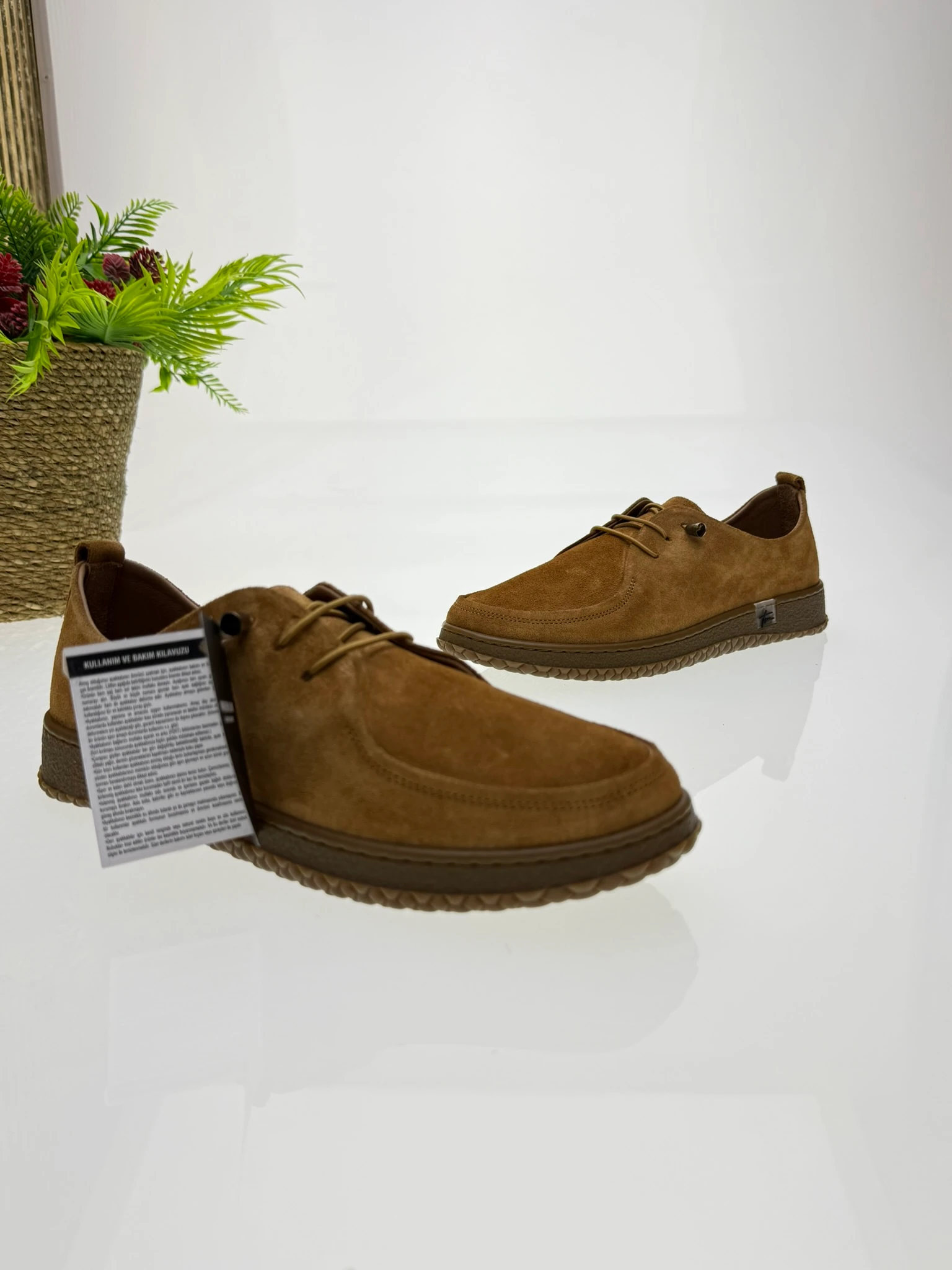 Tam Ortopedik Hakiki Deri - Taba