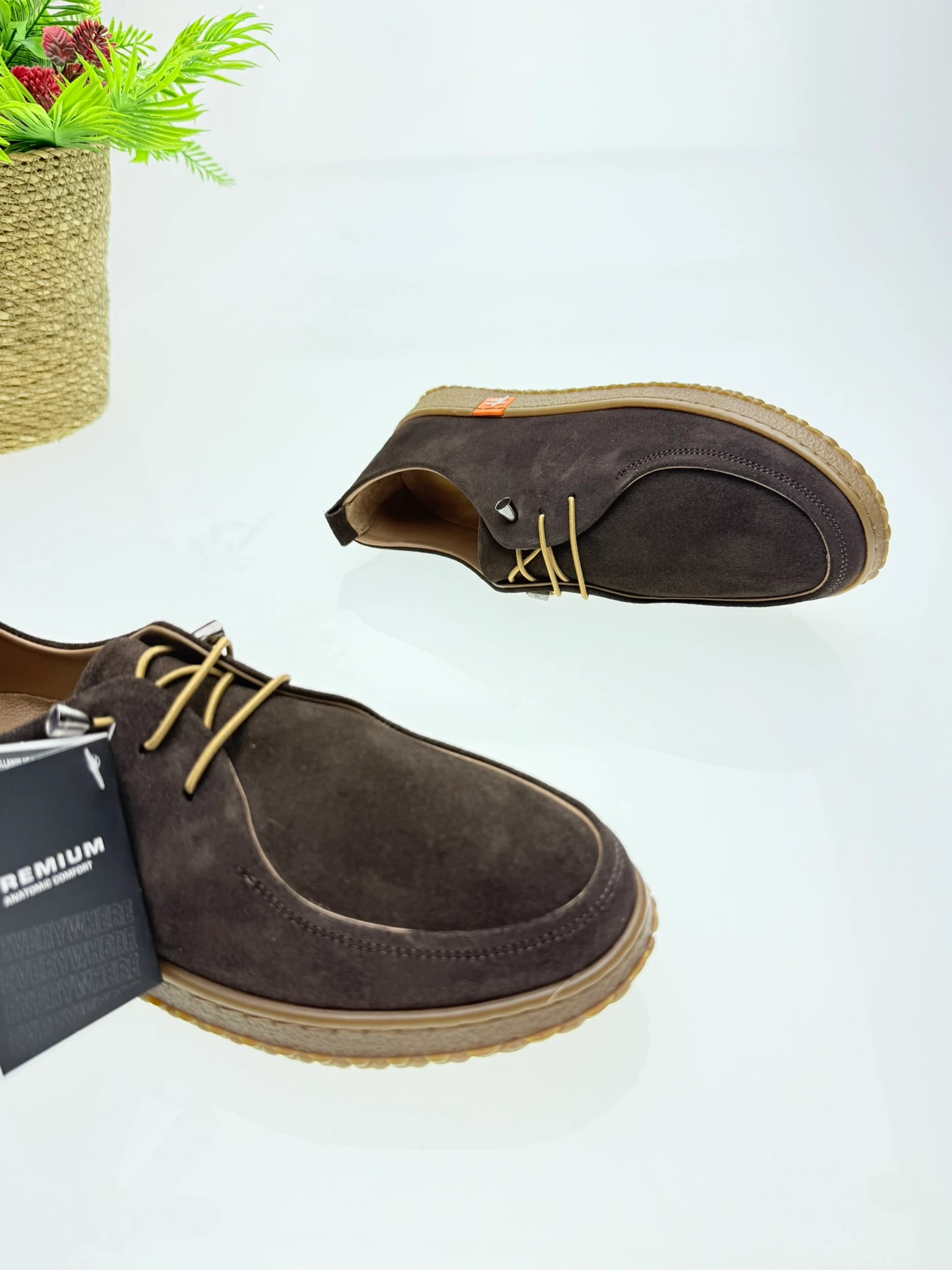 Tam Ortopedik Hakiki Deri - Kahve