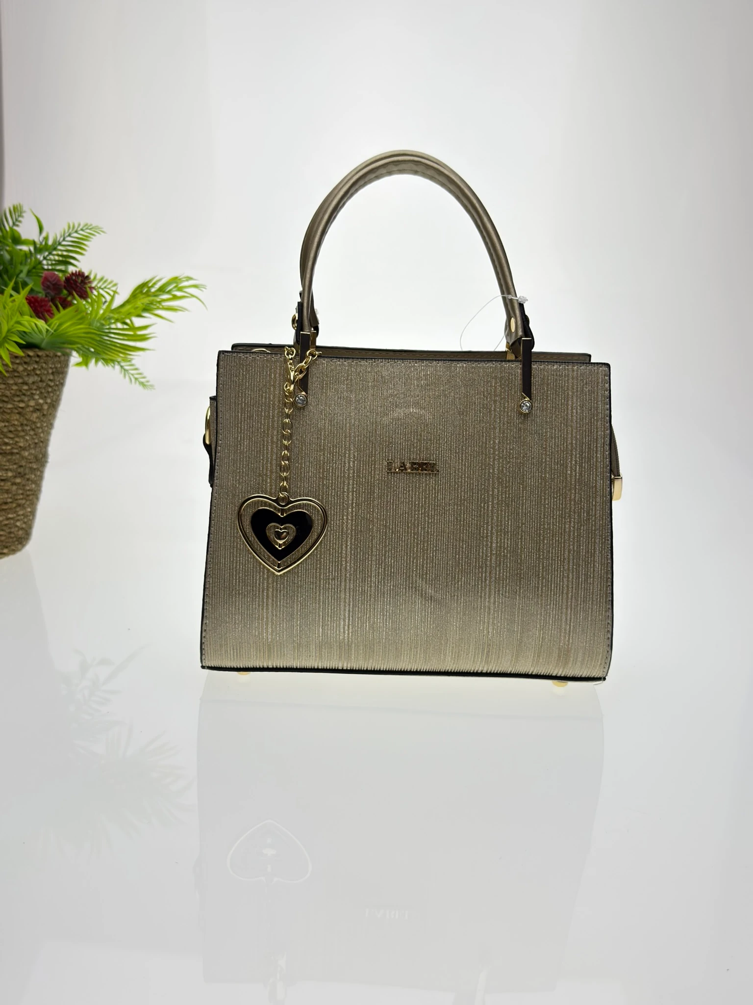 Loofer Kadın Kol Çantası - Gold