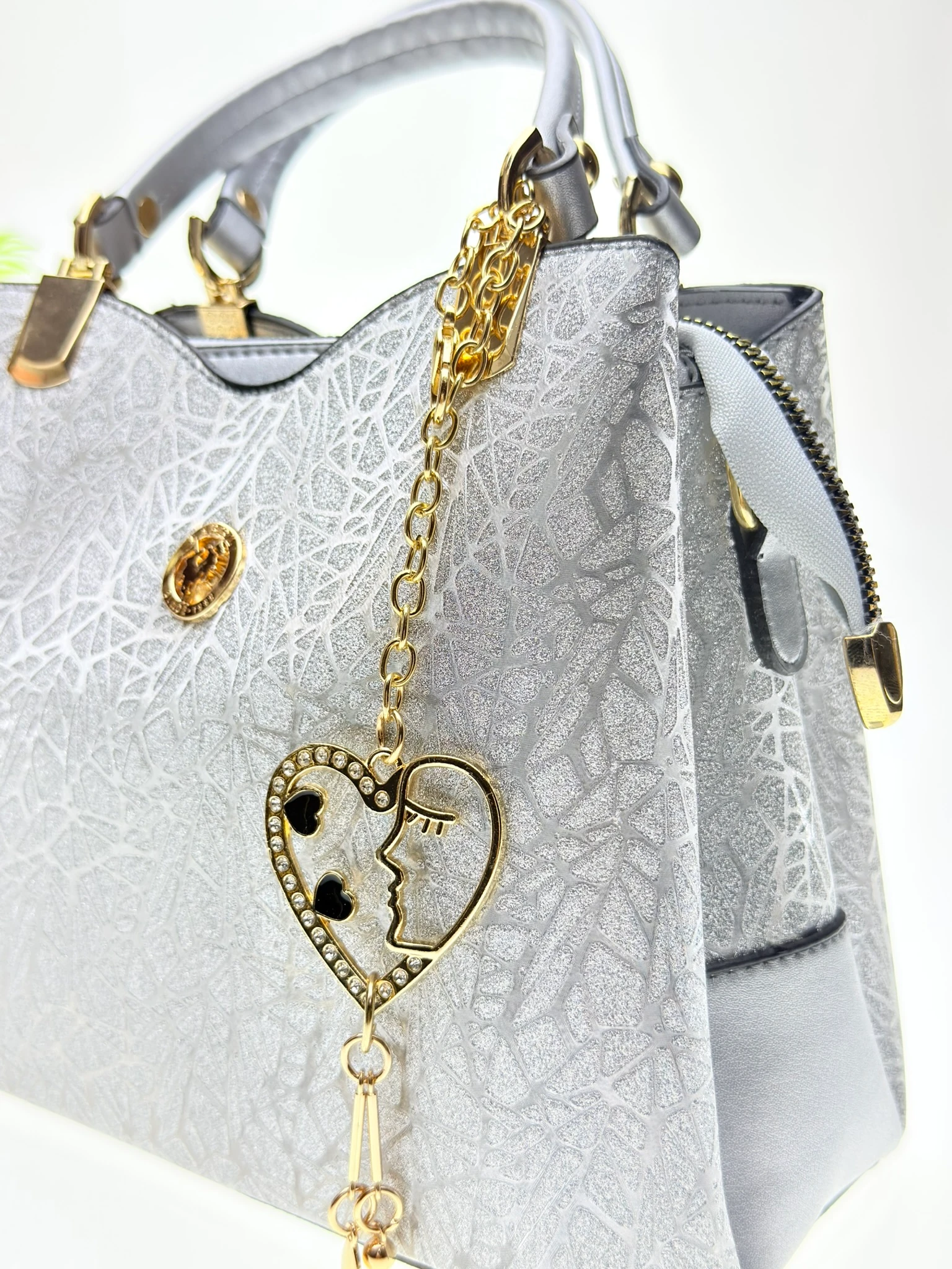 Loofer Kadın Kol Çantası - Gümüş