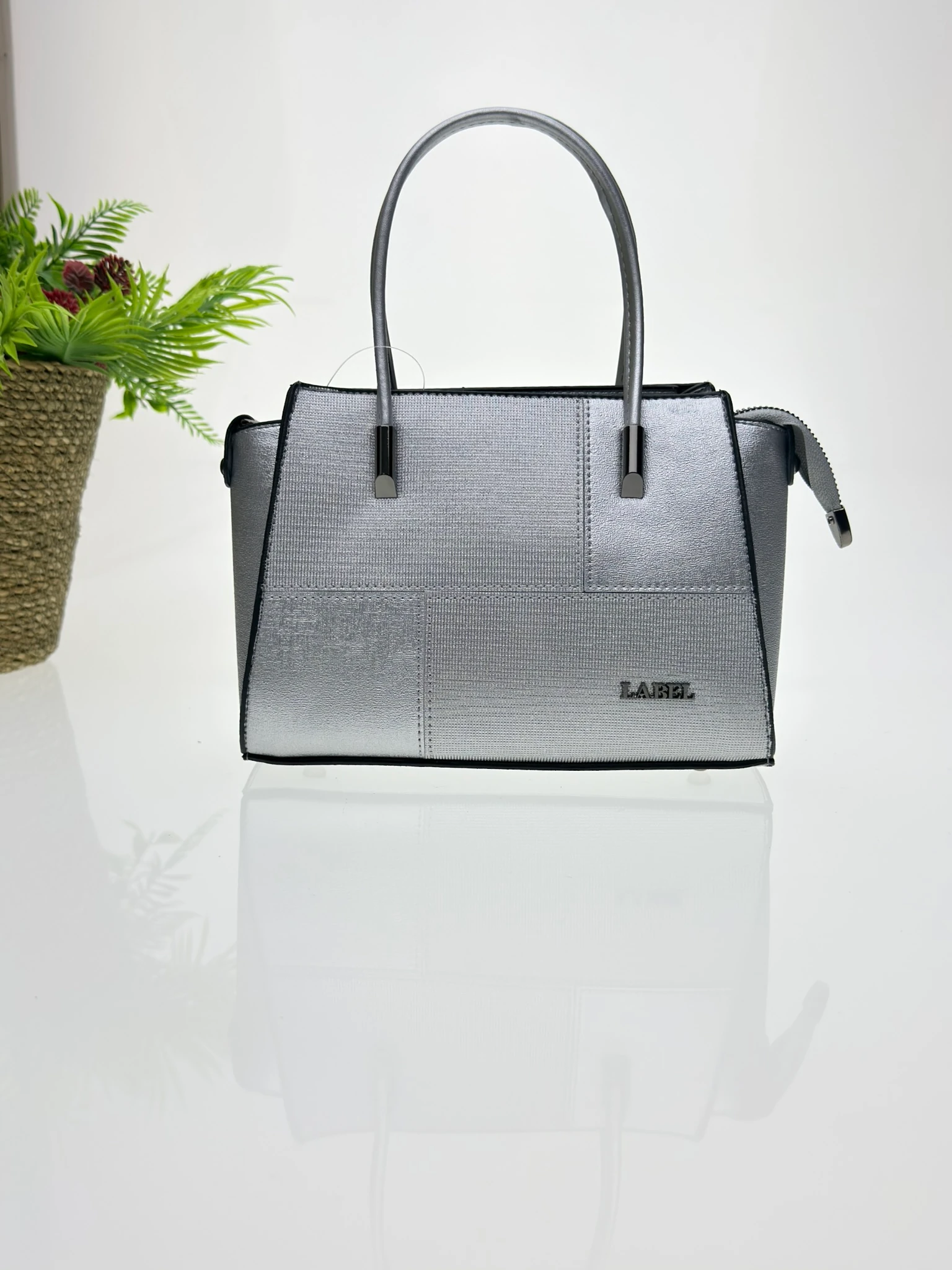 Loofer Kadın Kol Çantası - Gümüş