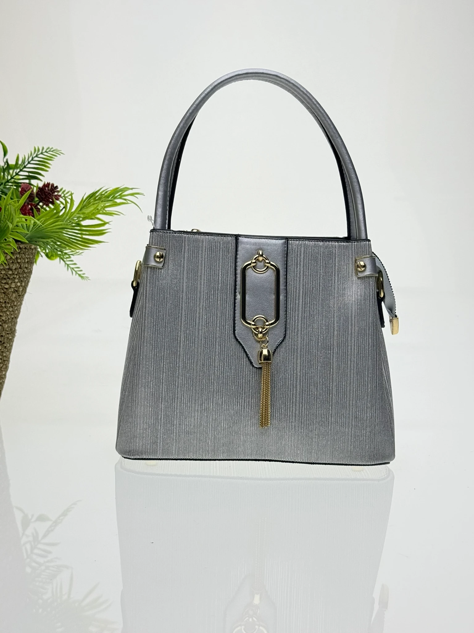 Loofer Kadın Kol Çantası - Gümüş