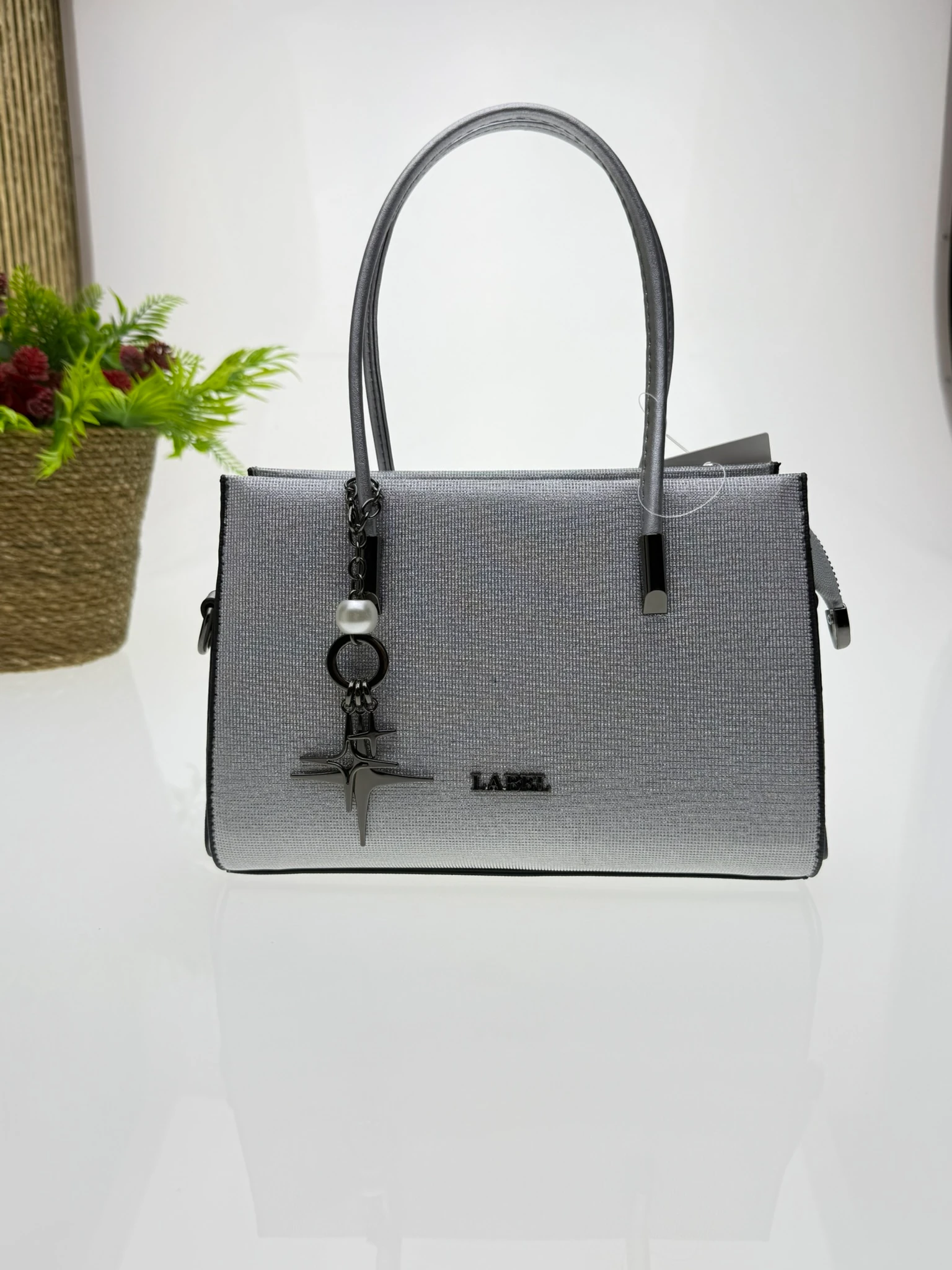 Loofer Kadın Kol Çantası - Gümüş