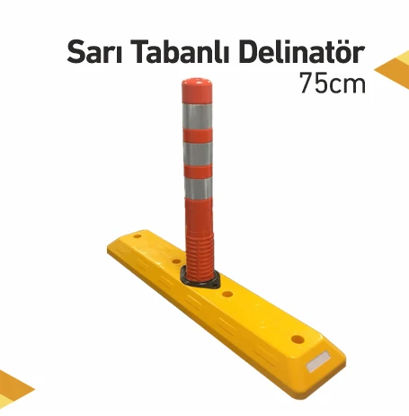 Sarı Tabanlı Delinatör 75cm