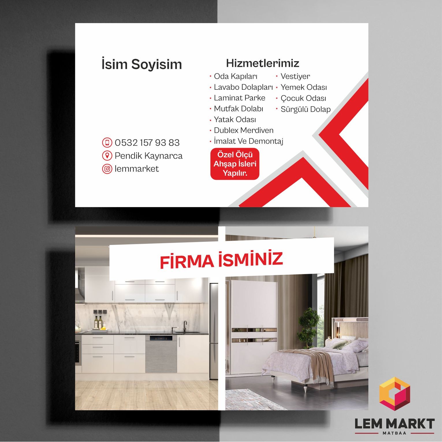 Mobilyacı Kartvizit Tasarımı