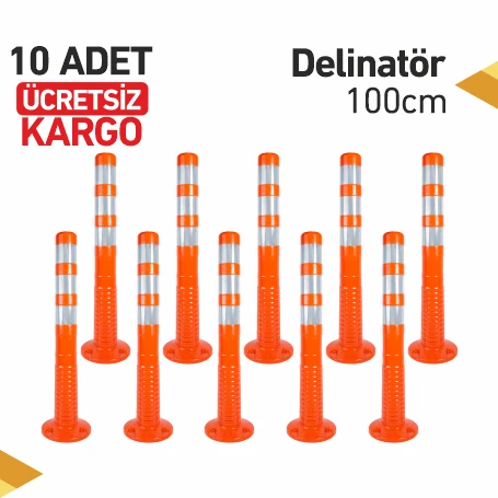 Delinatör 100cm 10 Adet
