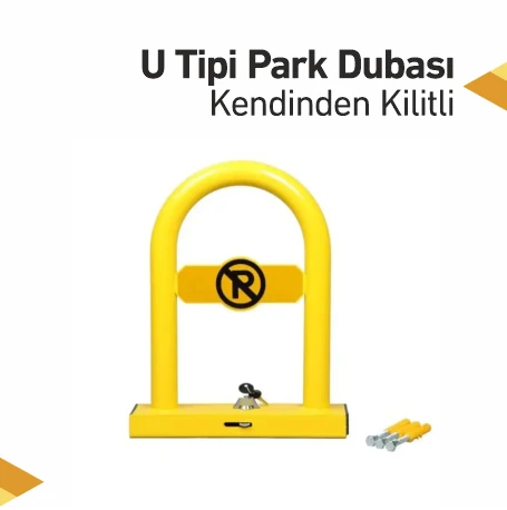 Metal Duba (Ters U Tipi) Kendinden Kilitli