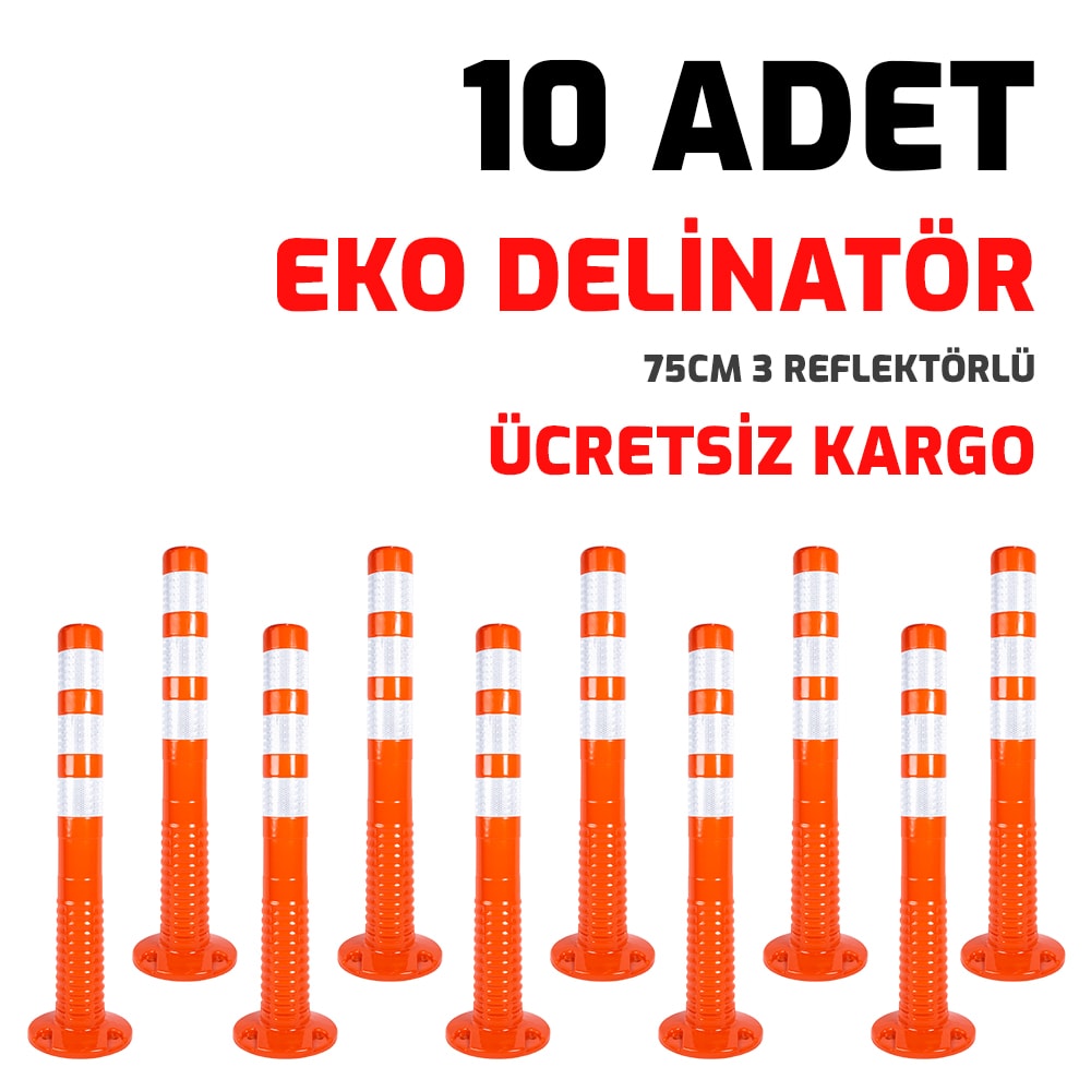 Delinatör 75cm 10 Adet 