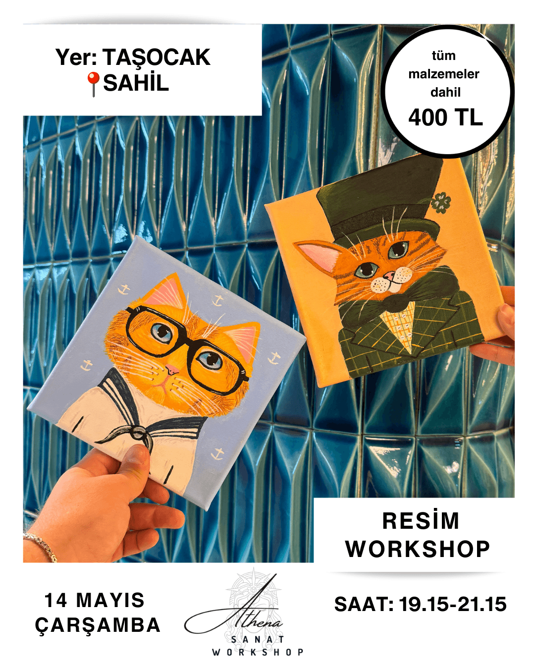 14 Mayıs Çarşamba Resim Workshop 