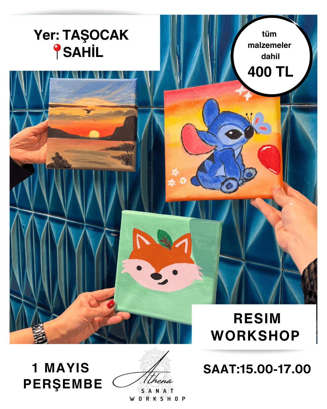 1 Mayıs Perşembe Resim Workshop 