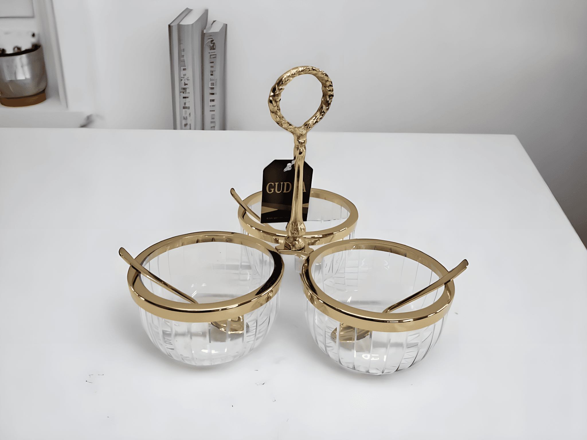 3'lü Gold Pirinç Çerezlik Reçellik