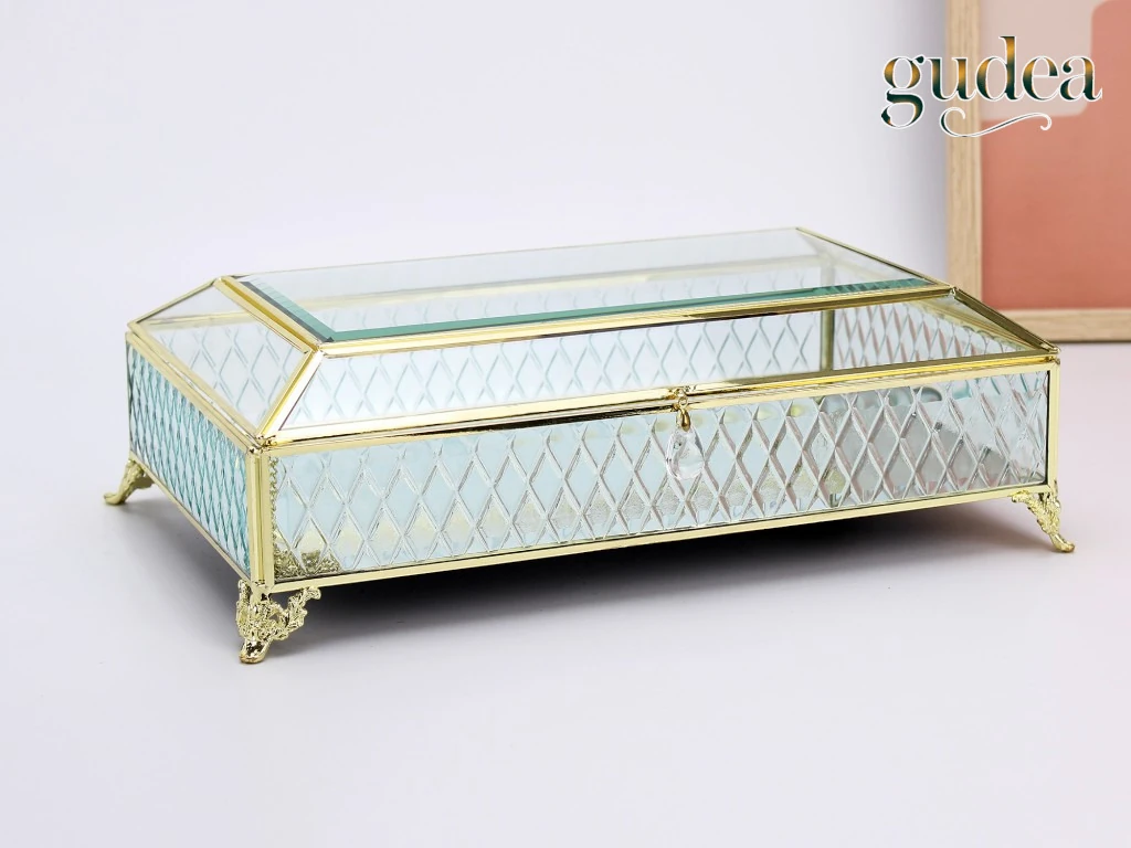 Kristal Cam Çikolatalık Sunumluk