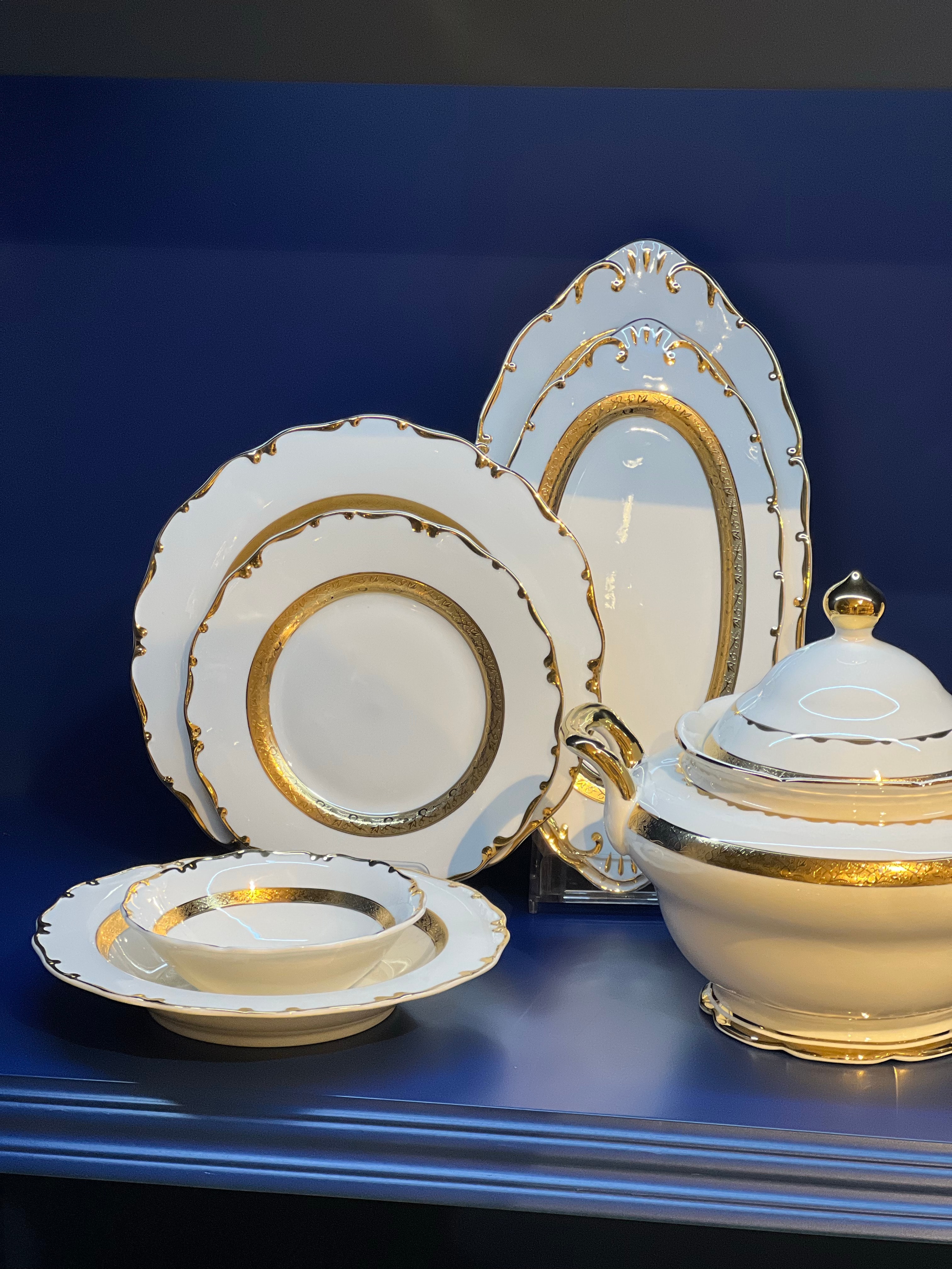 Kensington 61 Parça 12 Kişilik Yemek Takımı