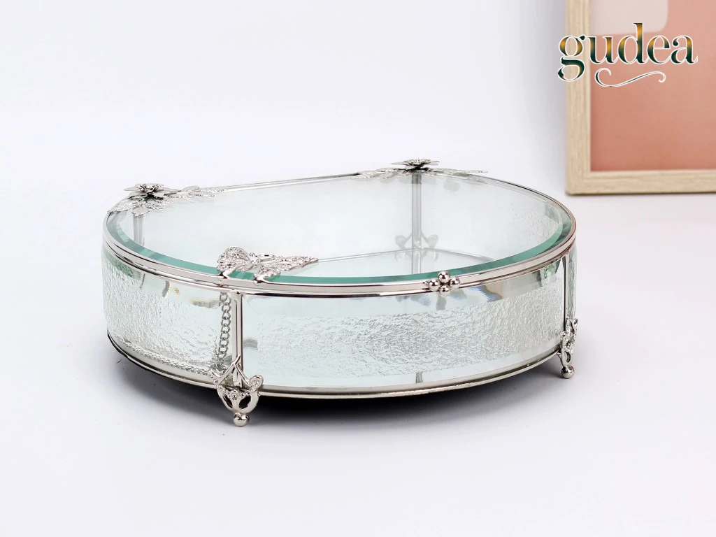 Kristal Cam Çikolatalık Sunumluk