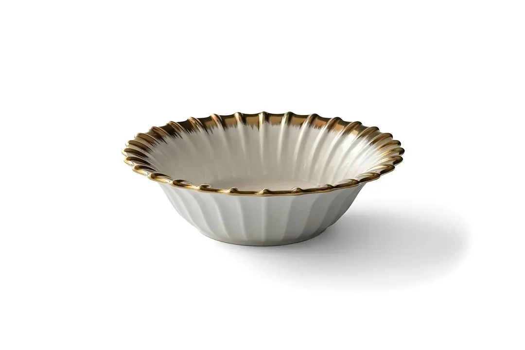 Line Gold Yuvarlak Salata Kase 26cm