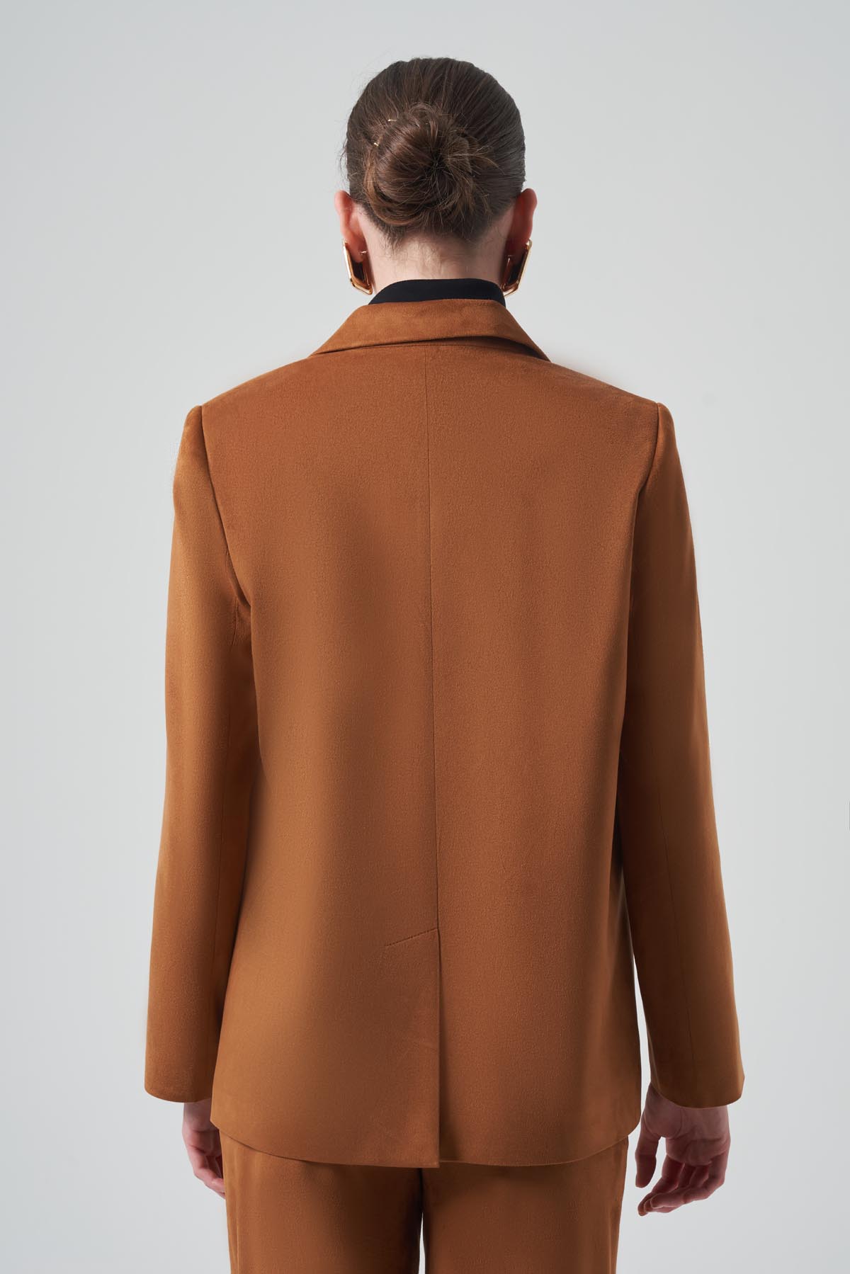 Si Design Süet Blazer Ceket 