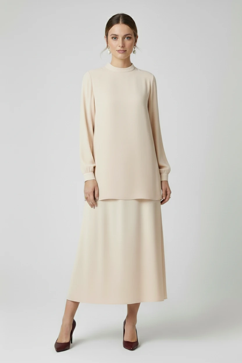 YAKA VE KOLU RİBANA DETAYLI REGULAR BLUZ 